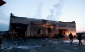В Архангельске на Окружной сгорели склады компании «Престиж-авто»