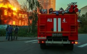 В Архангельске сгорело здание ремонтируемой мечети