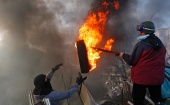 В центре Киева вновь начались столкновения между милицией и представителями майдана