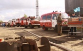 В Архангельске на судоремонтном заводе «Красная Кузница» произошел пожар