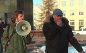 В Архангельске митингующие потребовали отставки губернатора Игоря Орлова (видео репортаж)