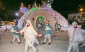 27 декабря на набережной Северной Двины открылся Центр арктических чудес Архангельского Снеговика