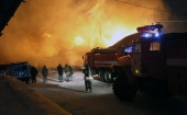 Пожар на Ленинградском проспекте в Архангельске тушили более семи часов