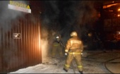 В Северодвинске с помощью «коктейля Молотова» спалили автомойку на Первомайской