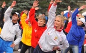 7 апреля в Архангельске  танцевальной зарядкой отметили всероссийский День здоровья