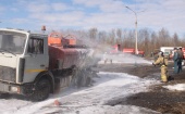 В центре Архангельска пожарные предотвратили взрыв автозаправки