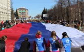 Праздничной демонстрацией и концертом отметили День весны и труда в Архангельске