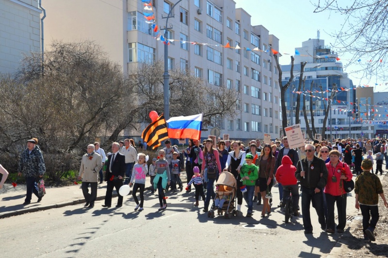 Архангельск празднует 70-годовщину Победы в Великой Отечественной войне