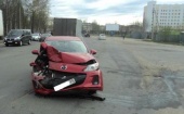 Три автомобиля столкнулись на Талажском шоссе в Архангельске: серьезно пострадала 6-летняя девочка