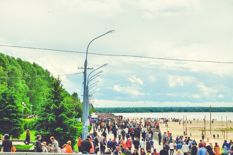 Празднование Дня России в Архангельске собрало более пятидесяти тысяч северян