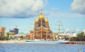 Парусник «Мир» покидает Архангельска и берет курс на Соловки