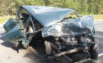 Лобовое столкновение на трассе М8 в Архангельской области,: два человека пострадали