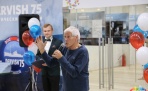 В Титан Арене Юрий Анатольевич Барашков презентовал выставку «Арктические конвои»