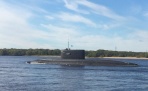 Подводная лодка "Липецк" прибыла в Архангельск на празднование 75-летия "Дервиш"