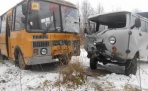 В Каргопольском районе школьный автобус попал в ДТП