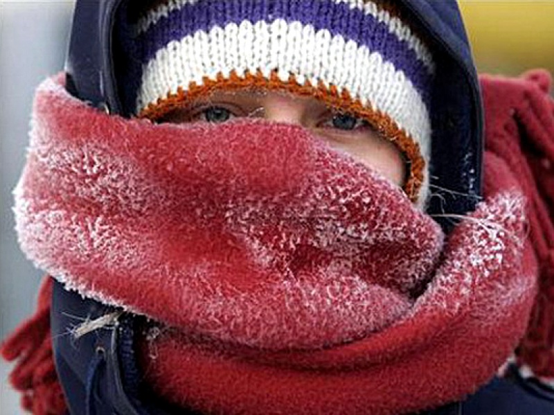 Арктические холода накрыли Архангельскую область
