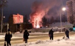 В центре Архангельска на улице Володарского сгорела очередная "деревяшка"