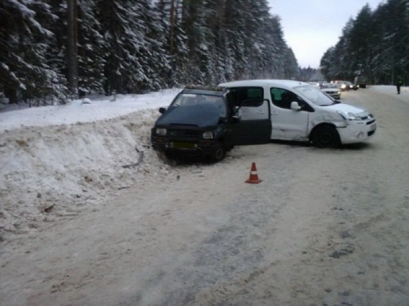 В аварии на трассе в Архангельской области пострадал шестилетний ребенок
