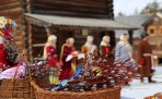 В музее деревянного зодчества «Малые Корелы» отметили праздник «Вербное воскресенье»