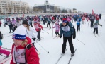 Архангелогородцы поддержали олимпийцев участием в «Лыжне России-2018» 