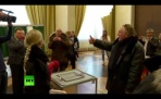 Жерар Депардье проголосовал на выборах президента России в Париже 