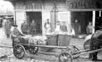 Из истории.. Рыбный лабаз на рынке, Архангельск, 1919 год. 