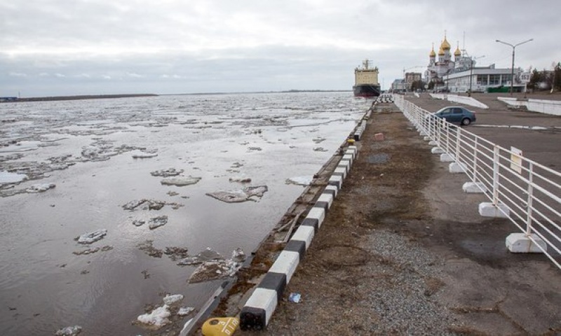 Подход основного ледохода к Архангельску ожидается 2 и 3 мая 