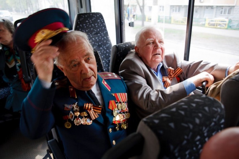 В Архангельске пять дней ветераны смогут бесплатно ездить на автобусах