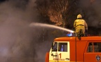 В Архангельске ликвидирован пожар в расселенном доме на улице Урицкого