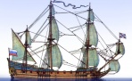 10 сентября 1693 года Петром Великим в Соломбале заложено первое российское судно “Святой Павел”