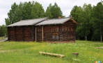 Малые Корелы. Дом-двор Федотова из деревни Лебское Лешуконского района, 1854 год