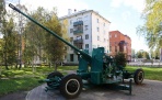 Зенитная пушка С-60 (АЗП-57) в сквере Победы | Архангельск